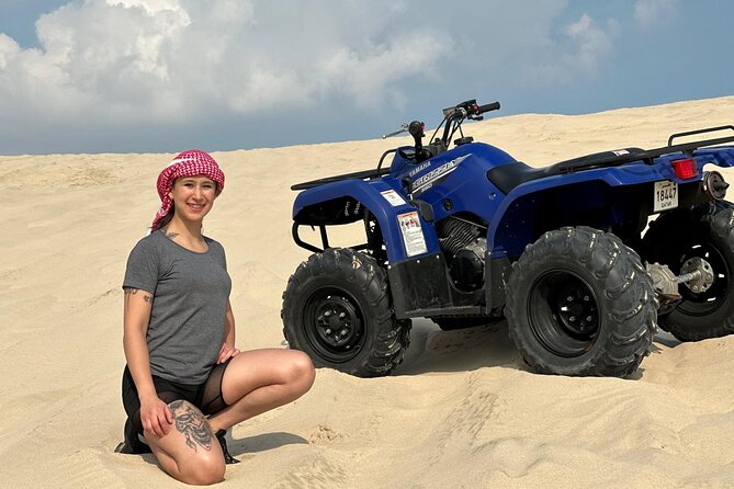 Desert Safari Dune Bashing Camel Ride Sand Surfing Atv or Buggy - Quad bike or buggy time with a guide