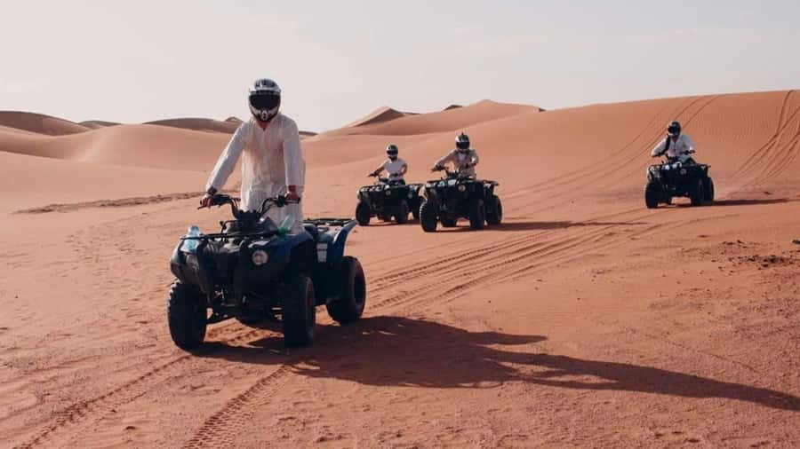 Desert Safari, Quad Bike, Camel Ride, Falcon & Sandboarding - Who should book this Qatar desert safari