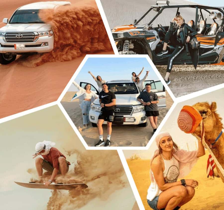 Desert Safari, Quad Bike, Camel Ride, Falcon & Sandboarding - From Doha to Mesaieed in an air-conditioned 4x4