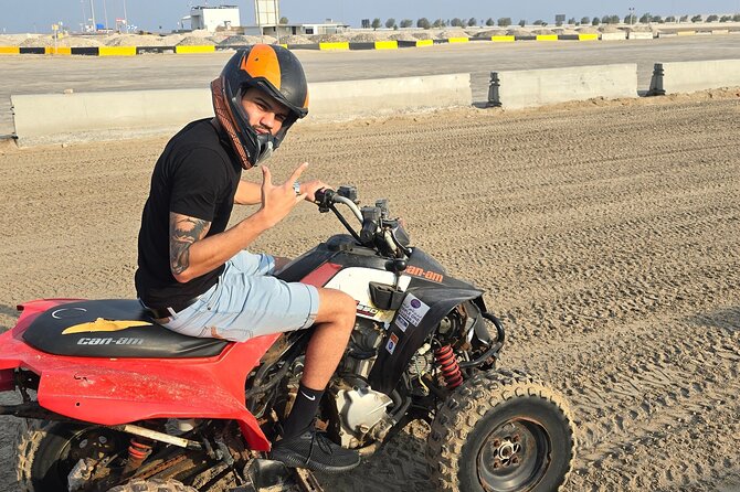 Desert Safari, Quad Bike, Sandboarding and Camel Ride - Sealine Beach: camels, ATVs, and your first taste of the desert