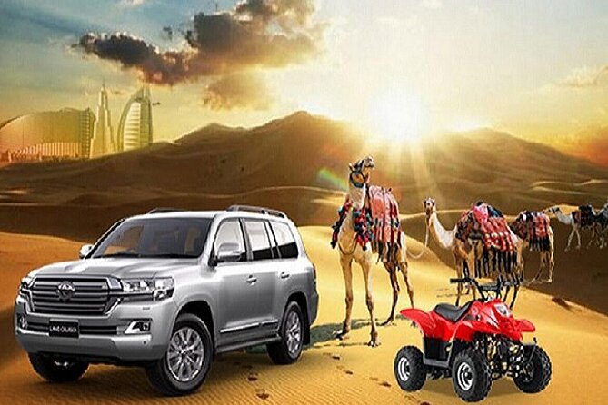 Desert Safari With BBQ Dinner, Quad Ride And And Sand-boarding - Leaving Dubai for the red dunes