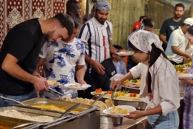 Desert Safari with Dune Bashing and Dinner In Dubai - A BBQ buffet with practical choices