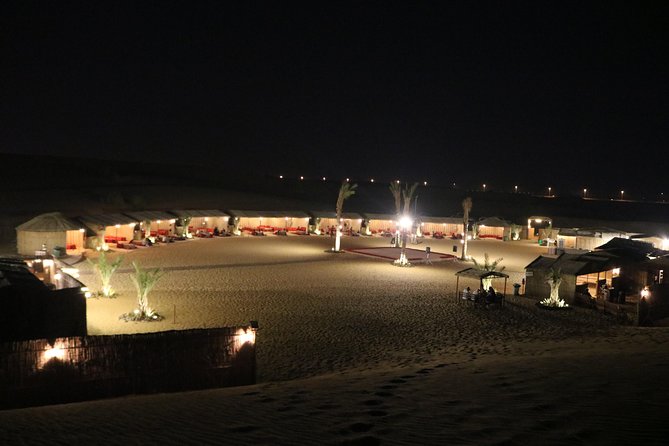 Desert Safari with Entertainment & BBQ Dinner-Heritage Camp - From Dubai pickup to the Fossil Rocks Desert