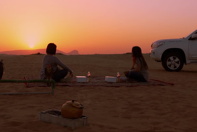 Desert Safari with Entertainment & BBQ Dinner-Heritage Camp - Arabic coffee, dates, henna, and camp time