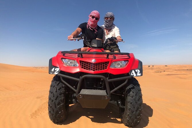 Desert Safari with Quad Bike, 4x4 Dune Bashing and Camel Ride - Key points before you book