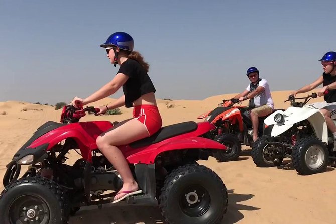 Desert Thrills: Evening Safari with Quad Bike & Camp Activities - BBQ dinner and live performances