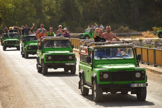 Discover the Taurus Mountains with Antalya Jeep Safari Tour - Waterfalls, lakes, and swimming stops