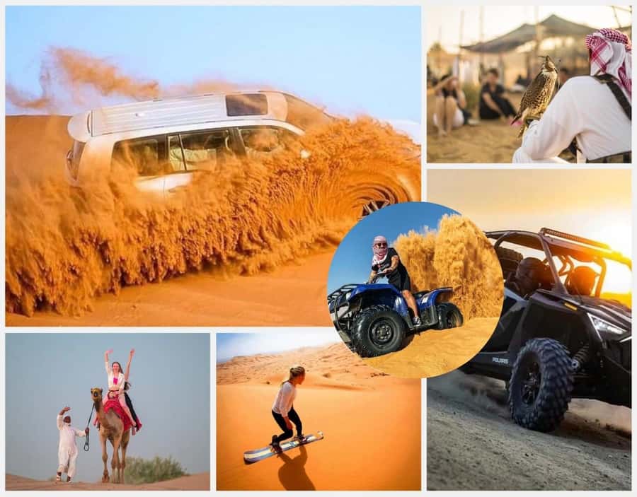 Doha Adventure Quad Bike Safari, Camel Ride & Refreshments - What dune bashing adds