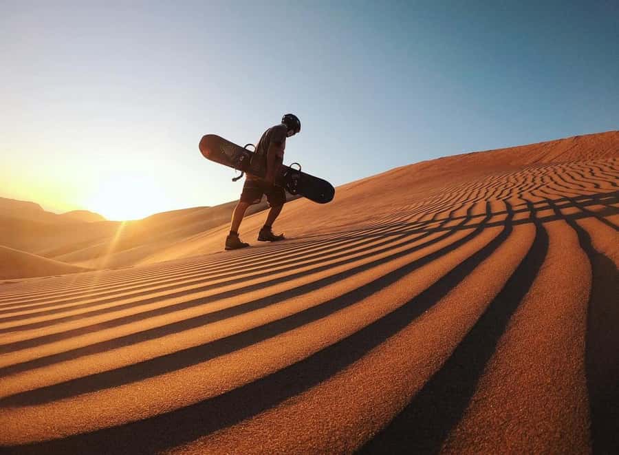 Doha: ATV/Desert Safari with Activities and Inland Sea Stop - Sunset, photos, and the ride back