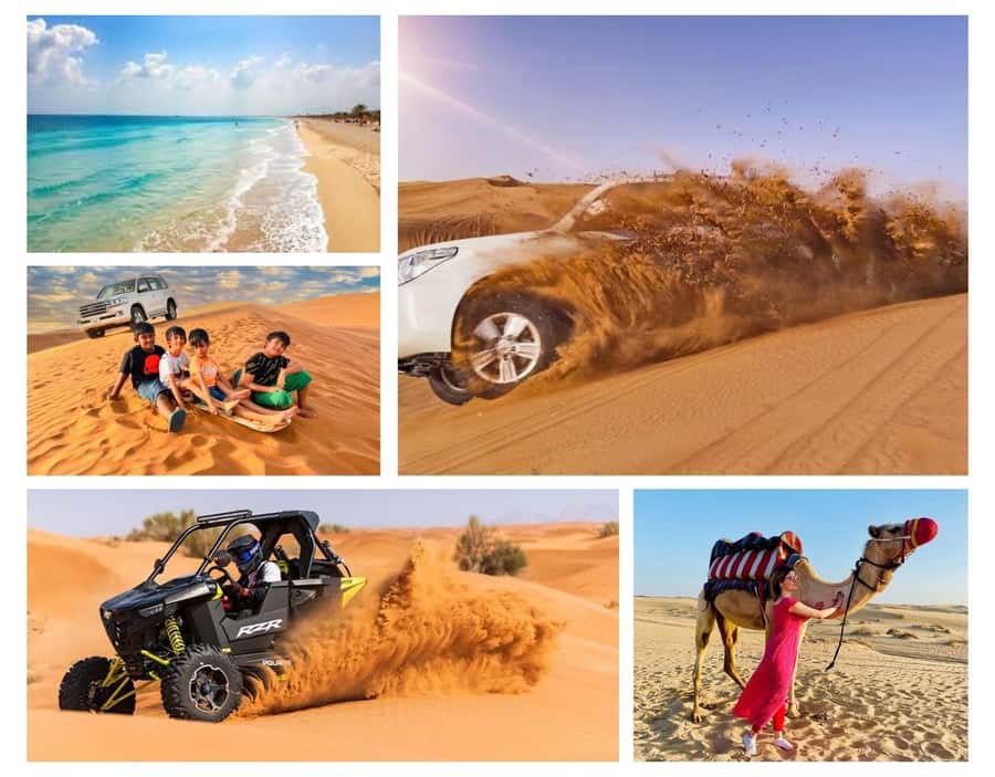 Doha: Budget Friendly Desert Safari,CamelRide & Sandboarding - Dune bashing: the reason to choose this safari