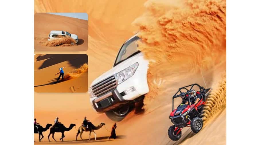 Doha: Budget Friendly Desert Safari,CamelRide & Sandboarding - Value at $13, and where the price can change