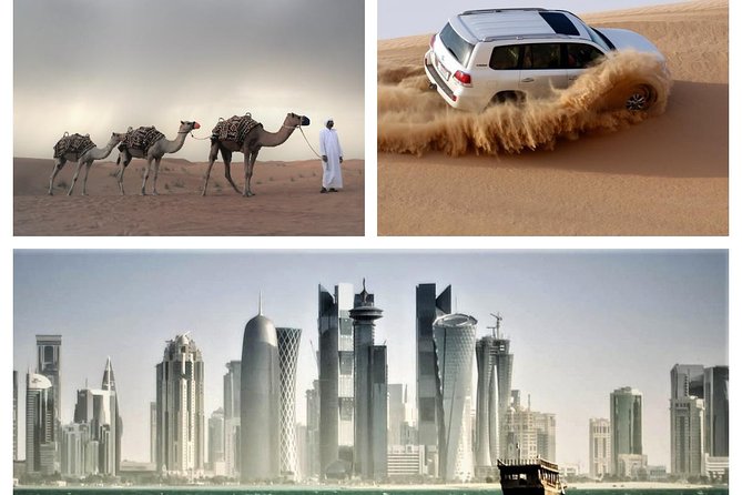 Doha Combo City And Half Day Desert Safari Tour No Hidden cost - One hour inside the National Museum of Qatar