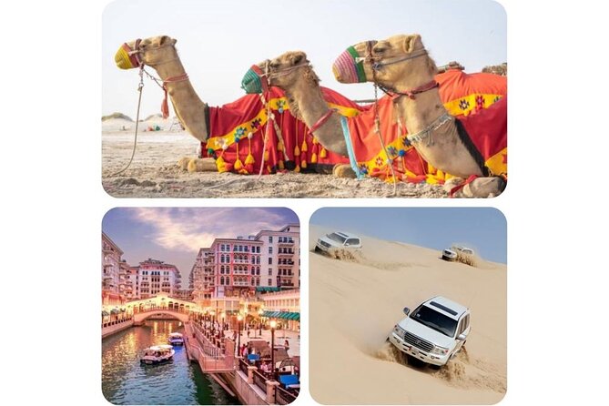 Doha : Combo Private City Tour & Half-day Desert Safari - The Corniche sets the scene in 30 minutes