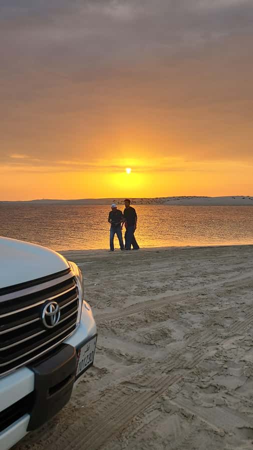 Doha: Desert Safari, Adventure, Sandboarding and Camel Ride - Two hours of dune bashing near Sealine Beach