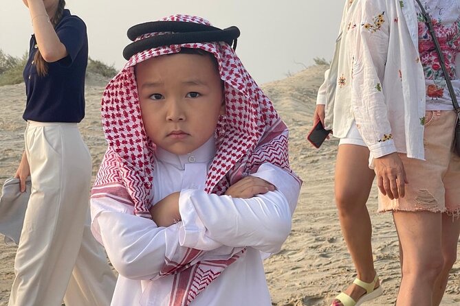Doha Desert Safari Camel Ride Dune Bashing and ATV Bike - Camel riding adds a slower rhythm