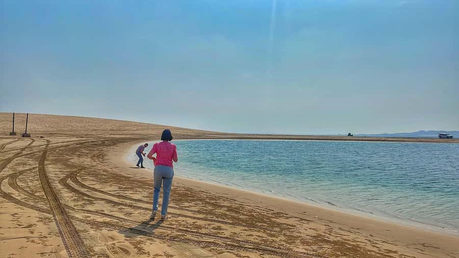 Doha: Desert Safari, Dune Bashing, Inland Sea With Transfers - Sealine Beach gives you the first desert pause