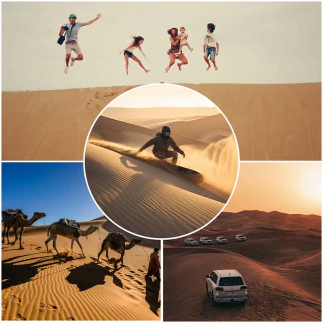Doha: Desert Safari, Sandboarding, Camel Ride and Inland Sea - From the National Museum to Mesaieed