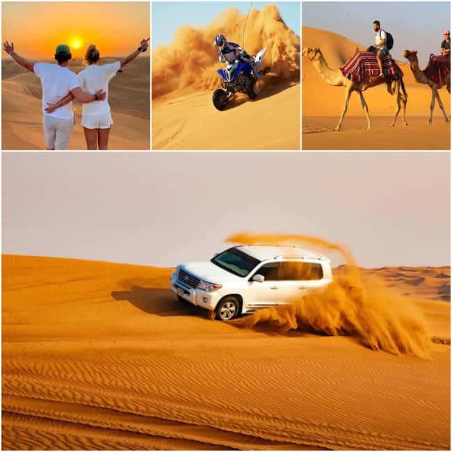 Doha: Desert Safari to the Inland Sea with All Activities - Ash Shaqra and the optional quad-bike stop