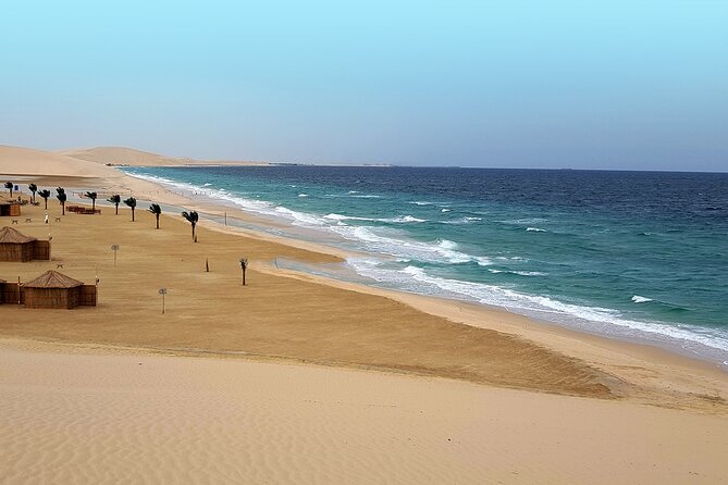 Doha: Desert Safari With Quad bike ,Camel Ride And Sand Boarding - Sandboarding on the red dunes