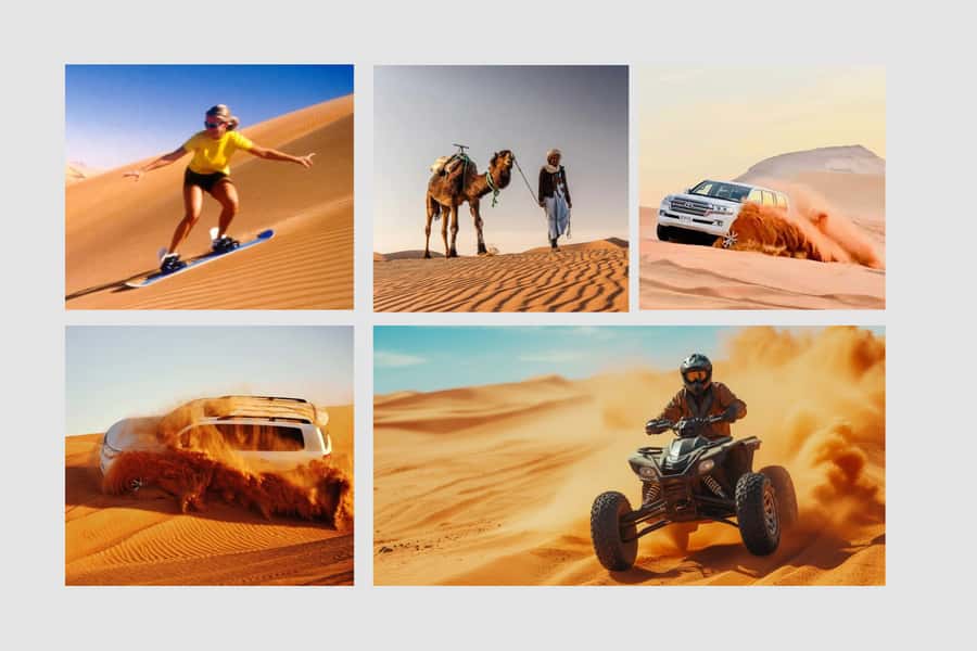 Doha: DesertSafari with Quad Bike, Camel Ride & Sandboarding - Key points to know before booking