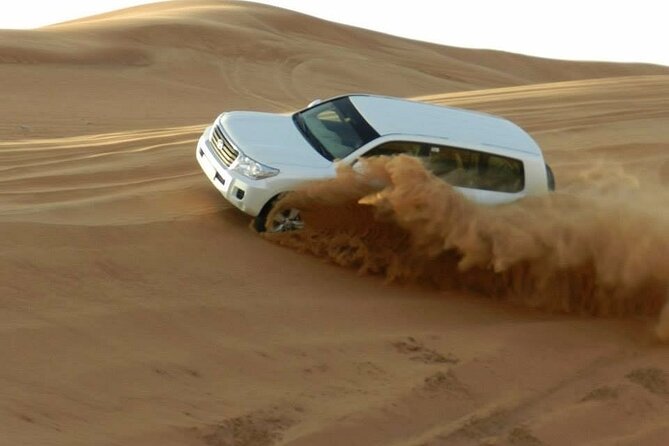 Doha Half Day Desert Safari Dune Bashing CamelRide & Sandboarding - Key points at a glance