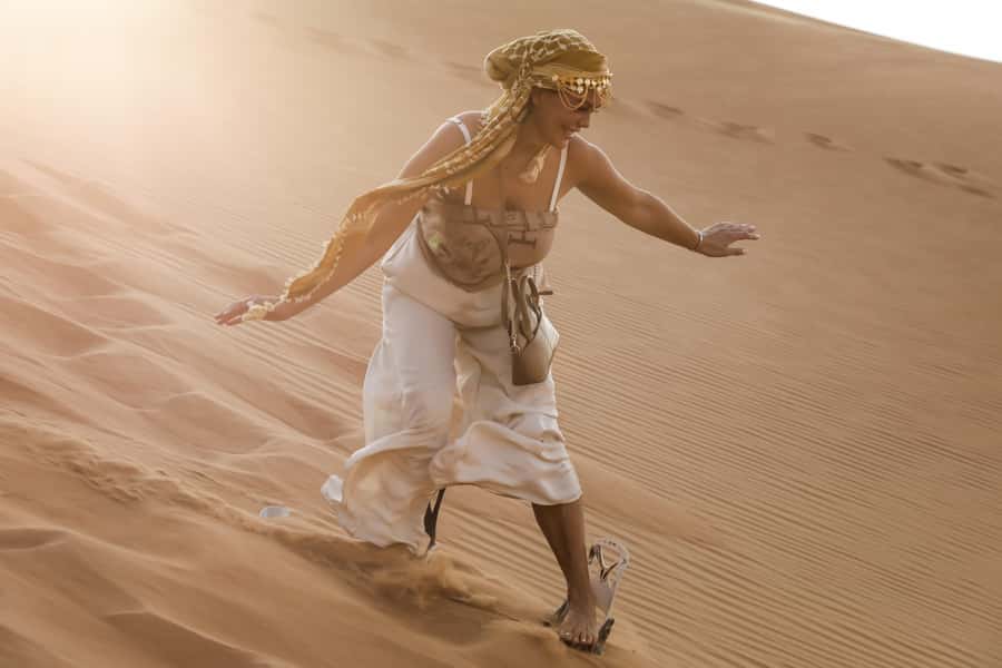 Doha: Half-Day Desert Safari, Quad Bike, Camels & Inland Sea - Camel Time and Quick Desert Photos