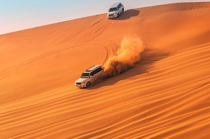 Doha Half Day Desert Safari with Camel Ride and Sand Boarding - Key points at a glance
