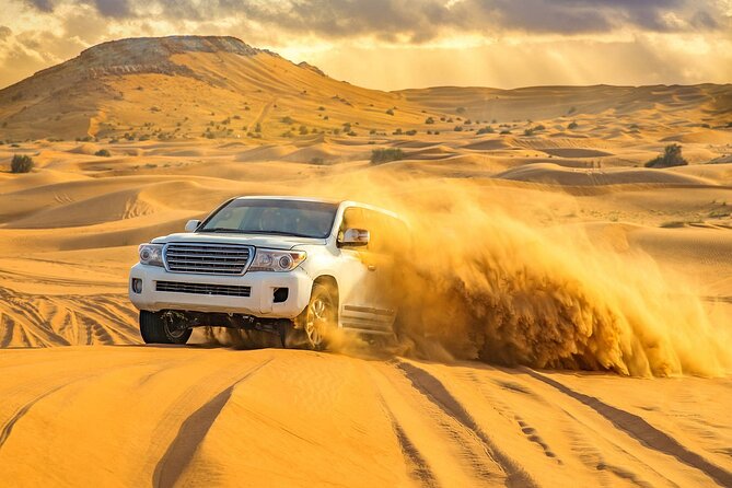 Doha Half Day Desert Safari with Camel Ride and Sand Boarding - The dune-bashing section is the main thrill