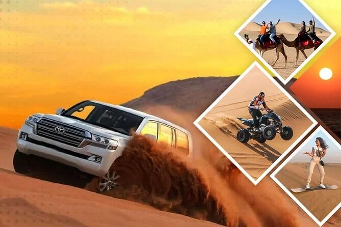 Doha : Half Day Desert Safari With SandBoarding and Camel Ride - Leaving Doha for Sealine Beach