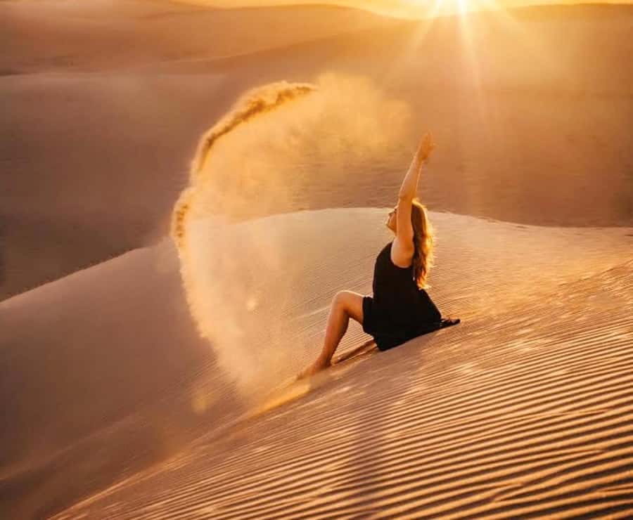 Doha: Inland Sea, Desert Safari, Camel Ride and Sandboarding - Camel time and a glimpse of Bedouin life