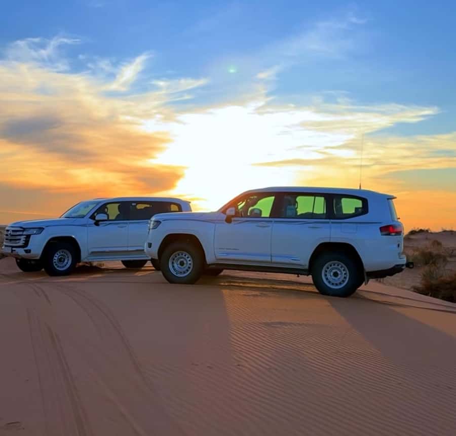 Doha: Inland Sea Desert Safari With All Activities - Sandboarding for first timers
