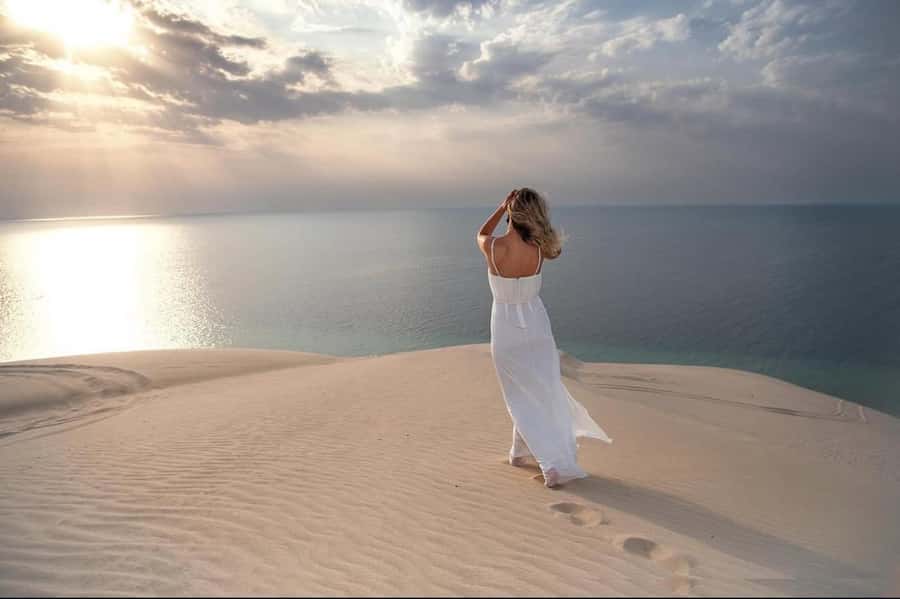Doha: Inland Sea Desert Safari With All Activities - Leaving Doha for the sand