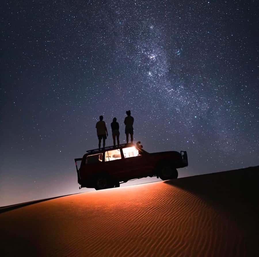 Doha Night Desert Safari Stargazing And Camel Ride - The 4x4 ride sets the pace