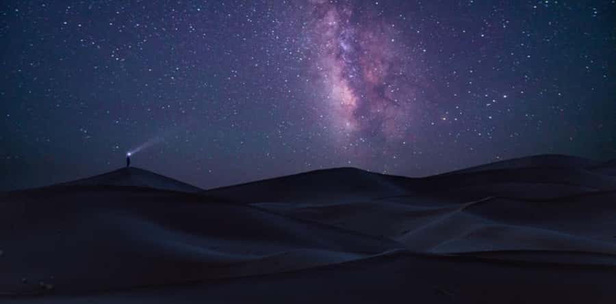 Doha: Night Desert Safari, Stargazing, Dune Driving &Inland - The final photo stop and return to Doha