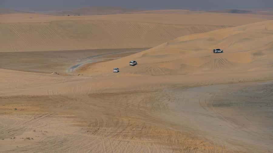 Doha Private Desert Safari, inland sea, sand boarding - The Inland Sea and the best photo stop