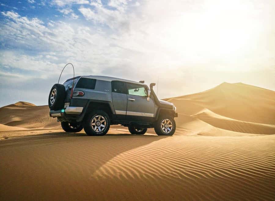 Doha: Relax Desert Safari, Camel Ride, Inland Sea, Swimming - From Doha to the open Qatar desert