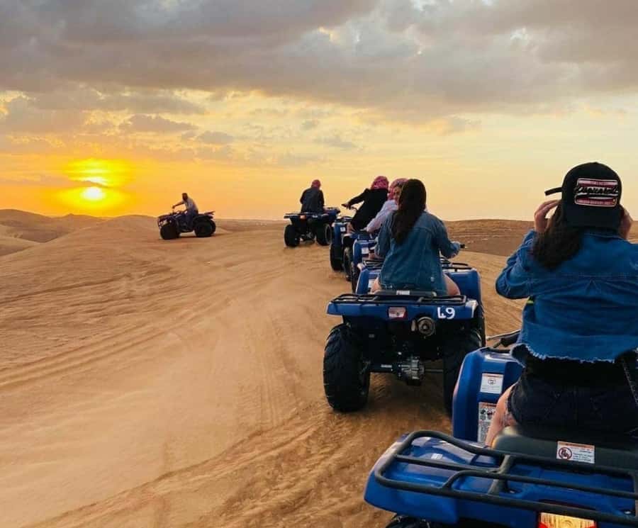 Doha: Relax Desert Safari, Camel Ride, Inland Sea, Swimming - Tea, coffee, photos, and desert silence