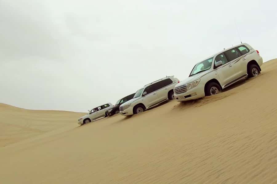 Doha Safari: ATV Ride, Dune Bashing, & Sandboarding Fun - The Inland Sea and the Saudi border