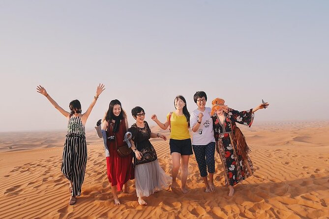 Doha Sharing Desert Safari with Dune Bashing and Sand Boarding - Sandboarding, with one important caveat