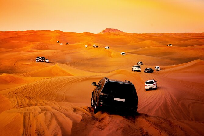 Doha Sharing Desert Safari with Dune Bashing and Sand Boarding - Khor Al Udaid, where sea meets desert