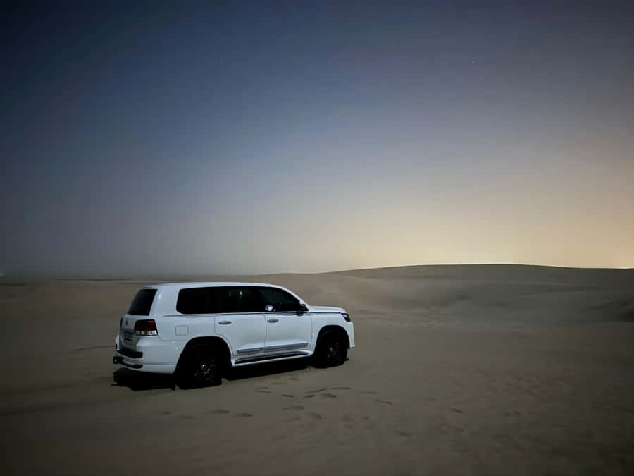 Doha: Stargazing Desert Safari w/ Dune Bashing & Camel Ride - What the stargazing session feels like