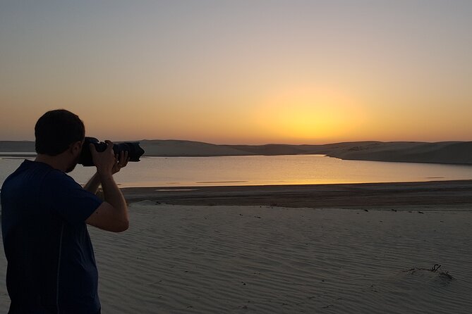Doha: Sunrise /Sunset Desert Safari with Sand Boarding,Camel ride - What happens after pickup from your Doha hotel