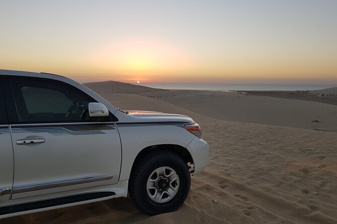 Doha: Sunrise /Sunset Desert Safari with Sand Boarding,Camel ride - Communication may be the weak point