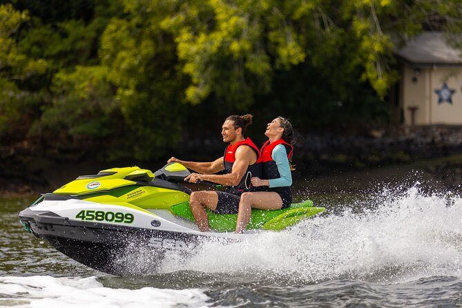 Don't just Visit Brisbane - Experience our Moreton Bay Safari - Riding alone or sharing a jet ski