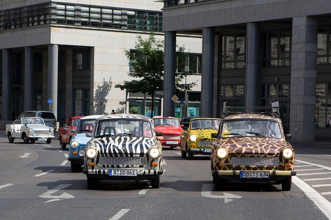 Dresden Live-Guided Self-Drive Trabi Safari City Tour 1h15min - The Golden Rider and Dresden’s landmark route