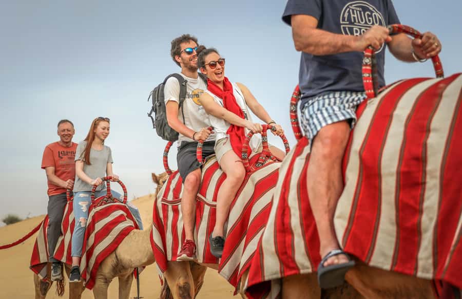 Dubai: Adventure Quad Bike Safari, Camel Ride & Refreshment - Refreshments under air conditioning