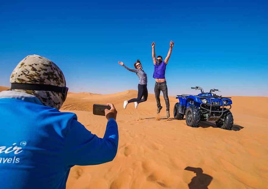 Dubai: Adventure Quad Bike Safari, Camel Ride & Refreshment - What the $36 price really covers