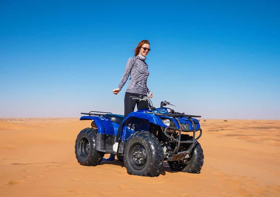 Dubai: Adventure Quad Bike Safari, Camel Ride & Refreshment - Who should book this desert outing