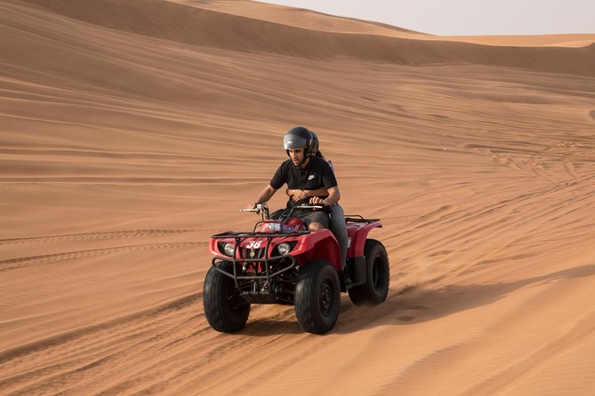 Dubai: Adventure Quad Bike Safari, Camel Ride & Refreshments - Morning or afternoon: choosing the better time