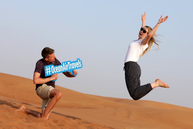 Dubai: Adventure Quad Bike Safari, Camel Ride & Refreshments - Guide service and the human touch